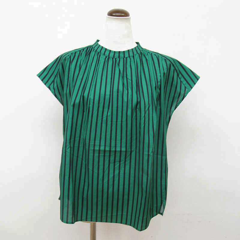 PONT DE CHALONS オリジナルSTRIPEブラウス/GRストライプ45